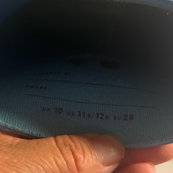 Hunter Disney Print Rain Boot Kids Size 11/12 Boys Girls Blue Waterproof - Picture 3 of 7